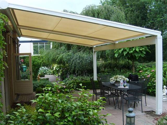 pergoly diamond design - pergola s roletovm stropem